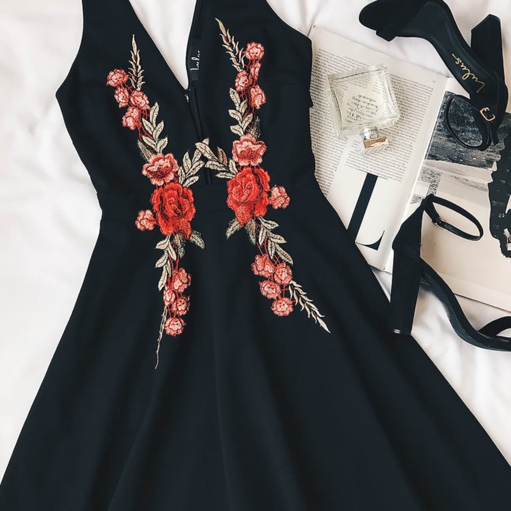 Lulus Floral Dress